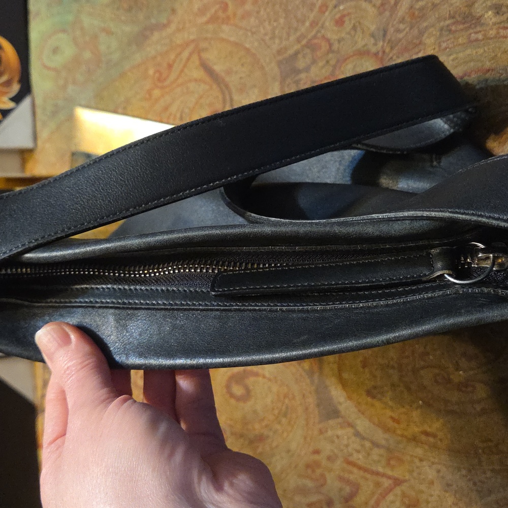 Coach Vintage Soho Legacy 9186 2001 Black Leather Bucket Bag $390 Retail GUC - Picture 15 of 16